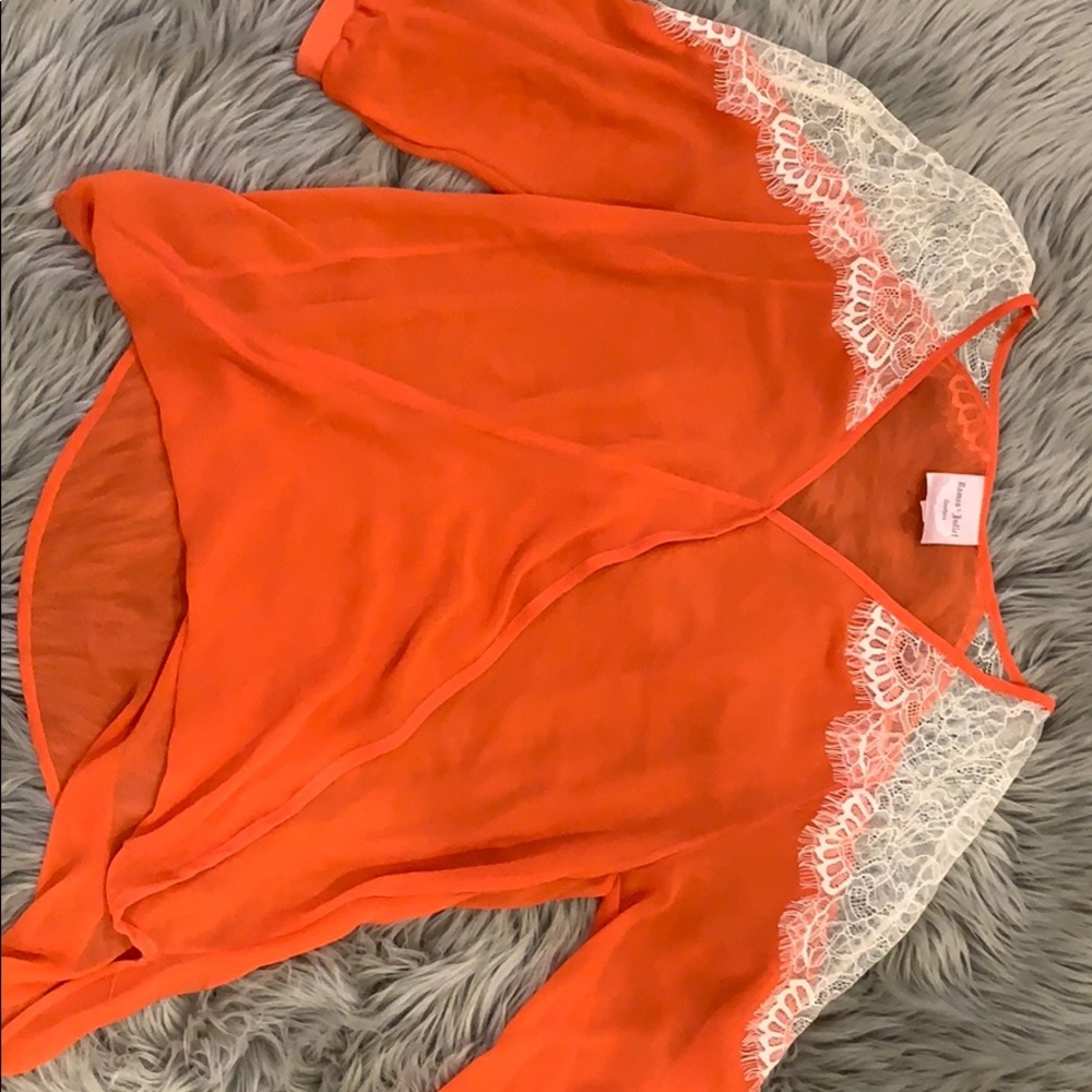Sheer dressy top